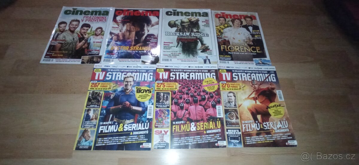 ČASOPIS CINEMA A JINÉ KUS 10KČ
