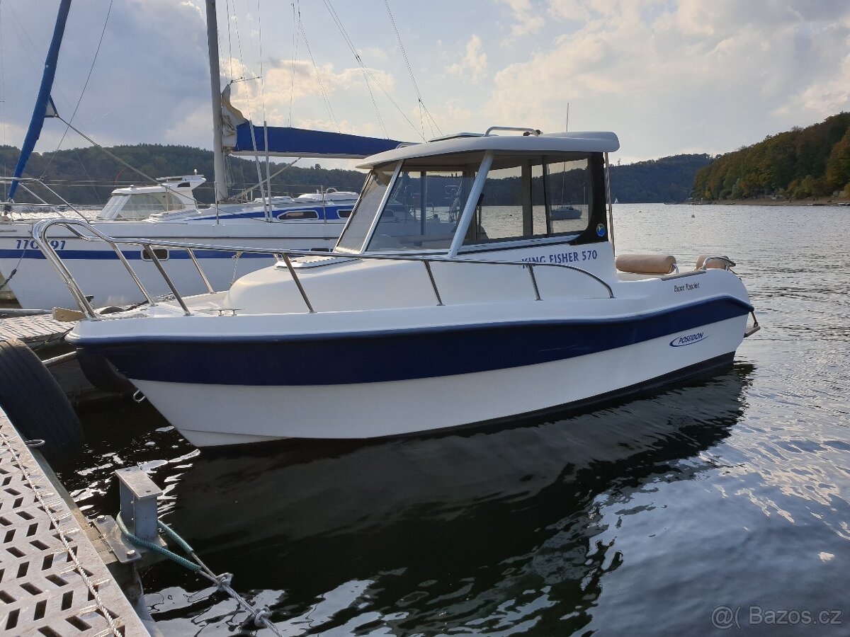 Elektroloď Poseidon King Fisher 570 48V