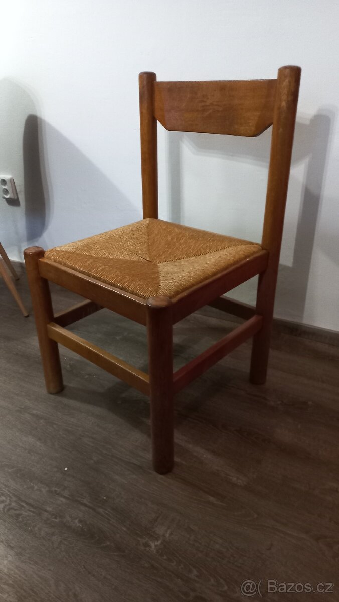 Jídelní židle 4ks masiv.