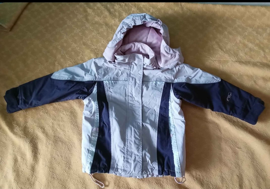 Starorůžová bunda 98/104