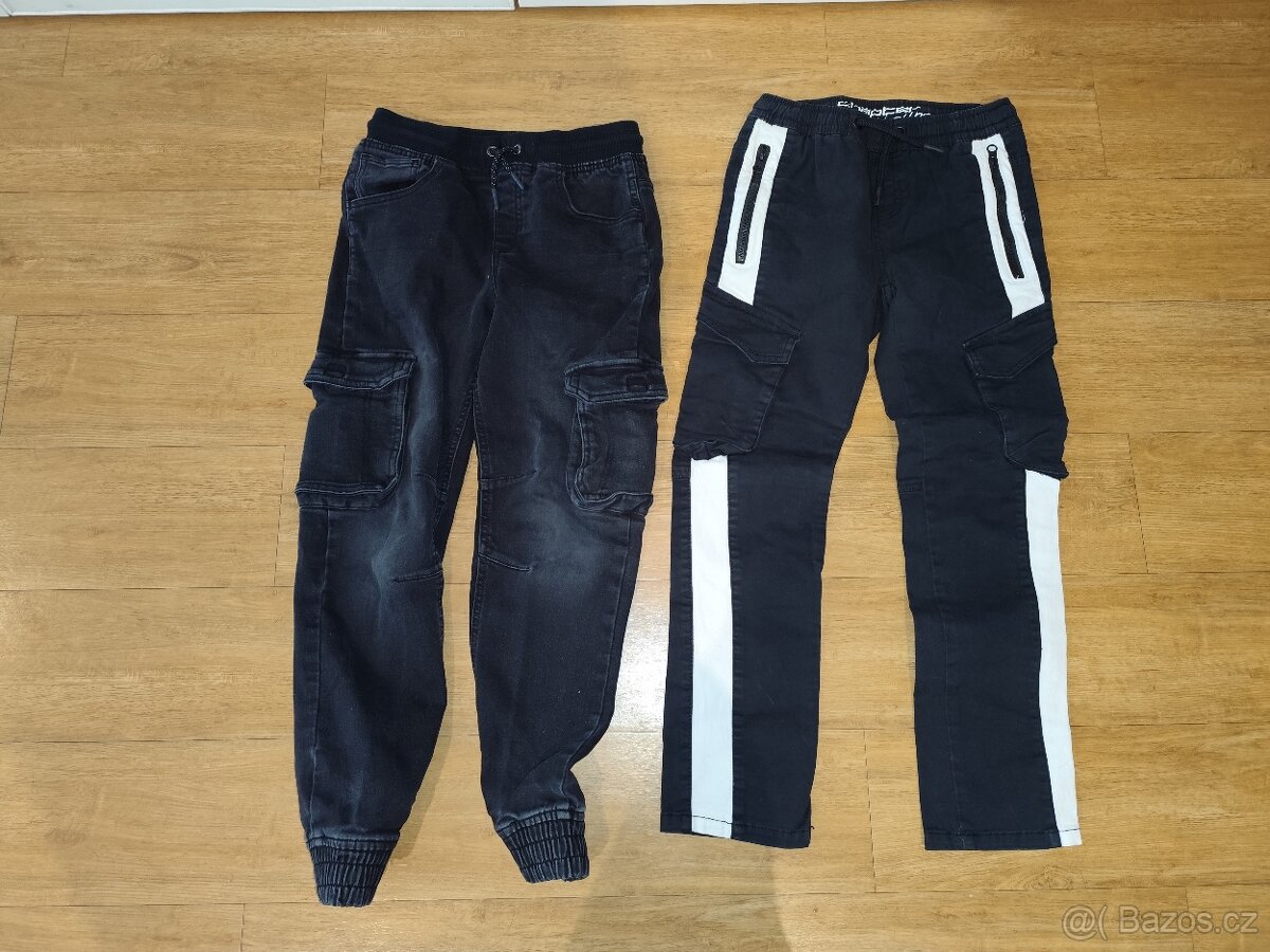 Džíny, kalhoty vel.146