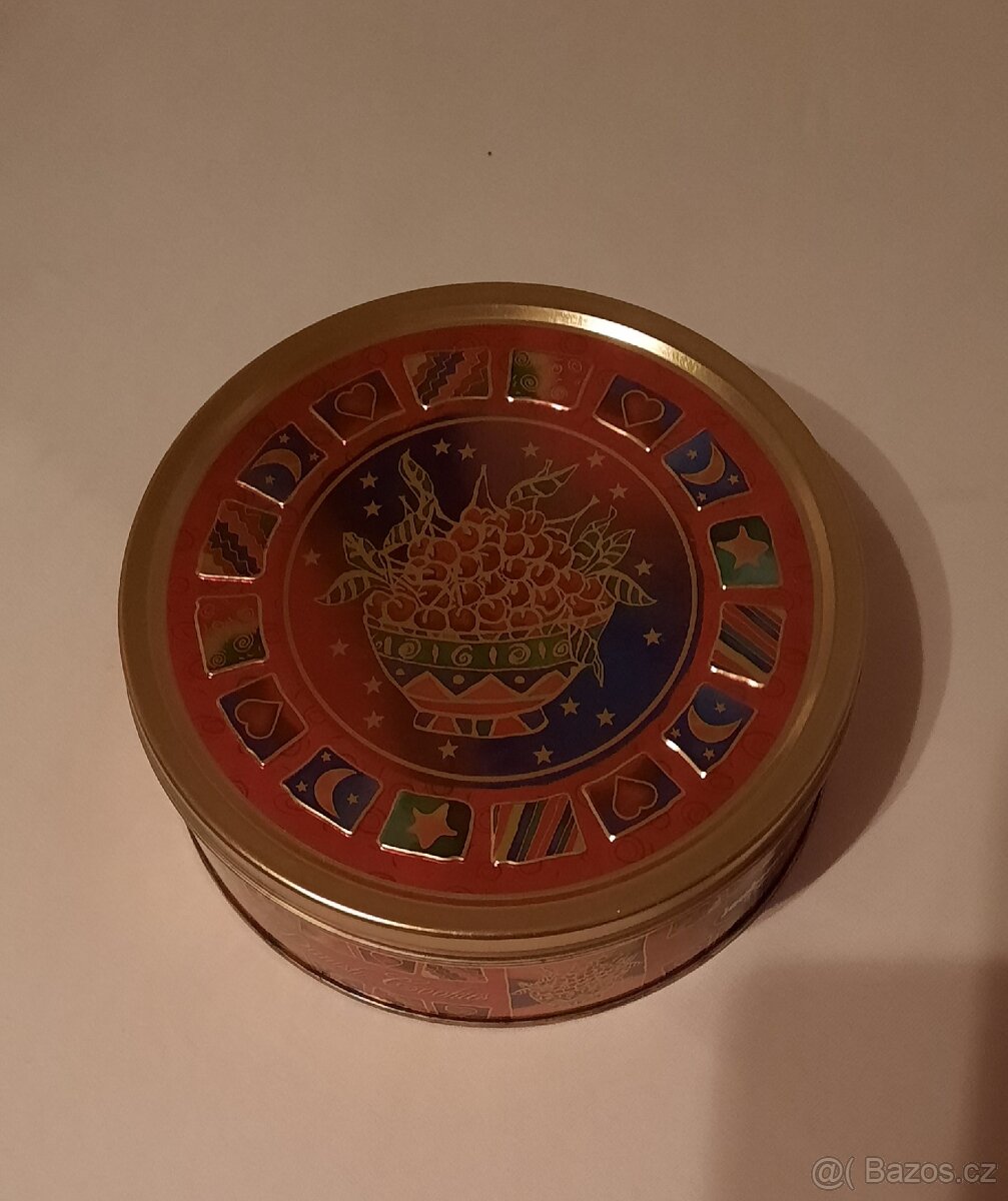 Plechové krabičky různé