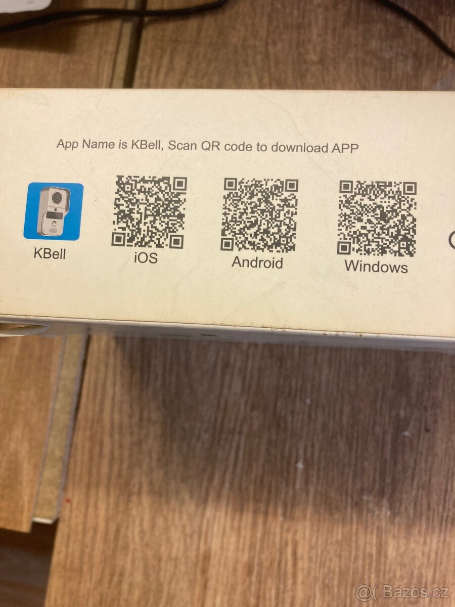 Domovní IP wifi videotelefon