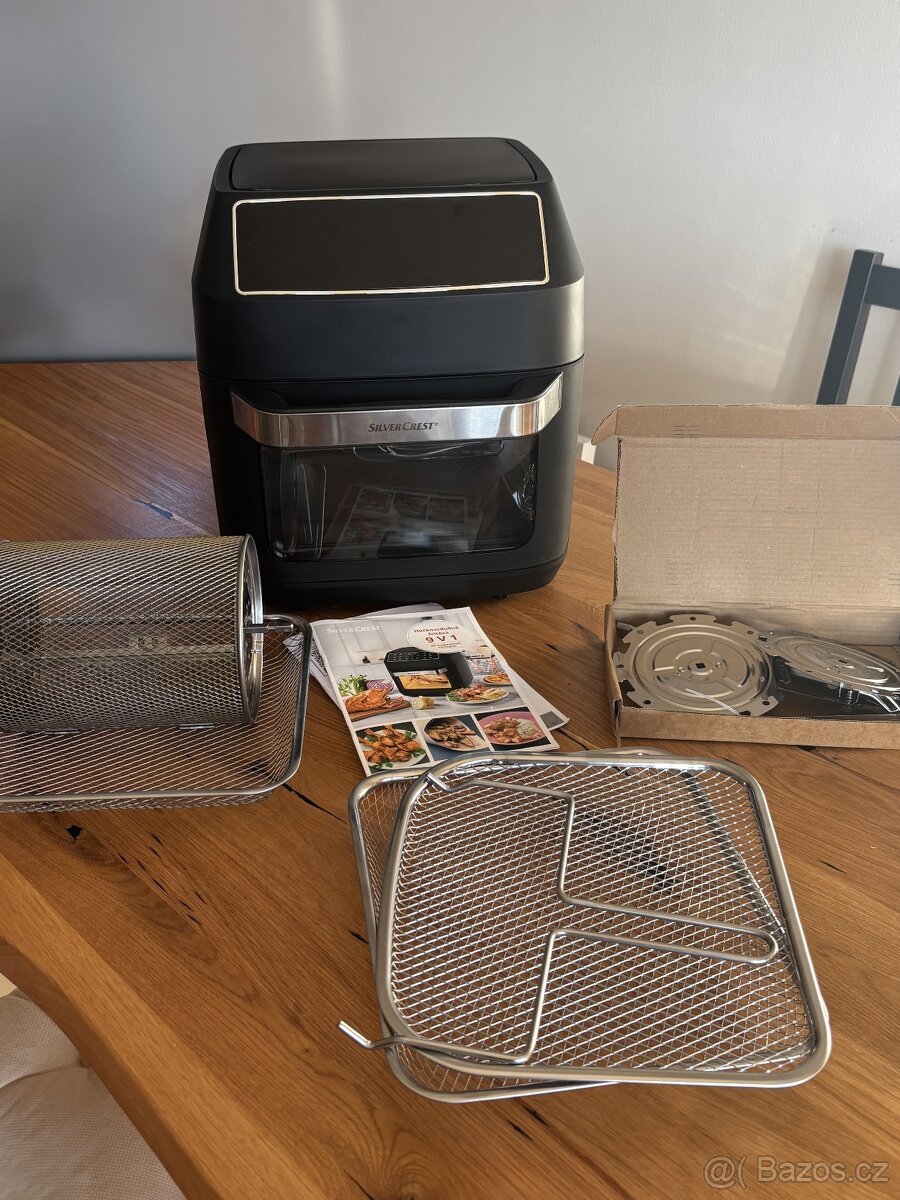 Digitální horkovzdušná fritéza Silvercrest 9 v 1 (SHF 1800 C