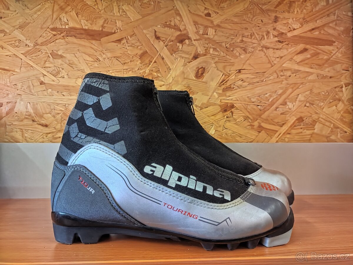 Boty na běžky ALPINA na NNN vel. 36, stélka 22 cm