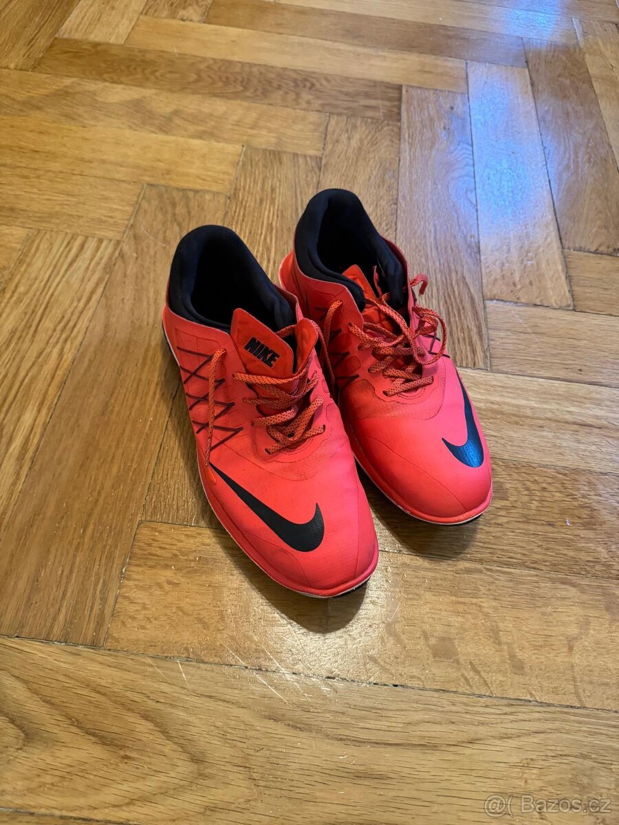 Golfové boty Nike Lunarlon červené