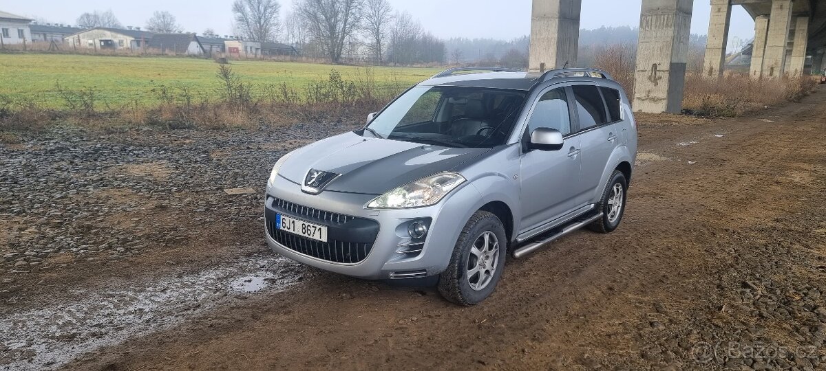 Peugeot 4007, SUV, 2.2 HDi, šedý