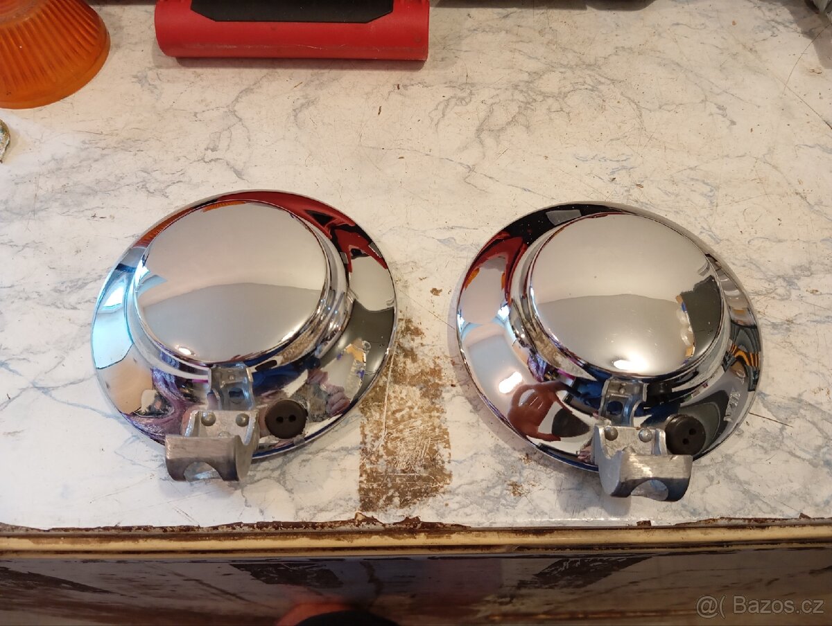 Mlhovky Pal škoda Tatra lada zadní chrom kryty