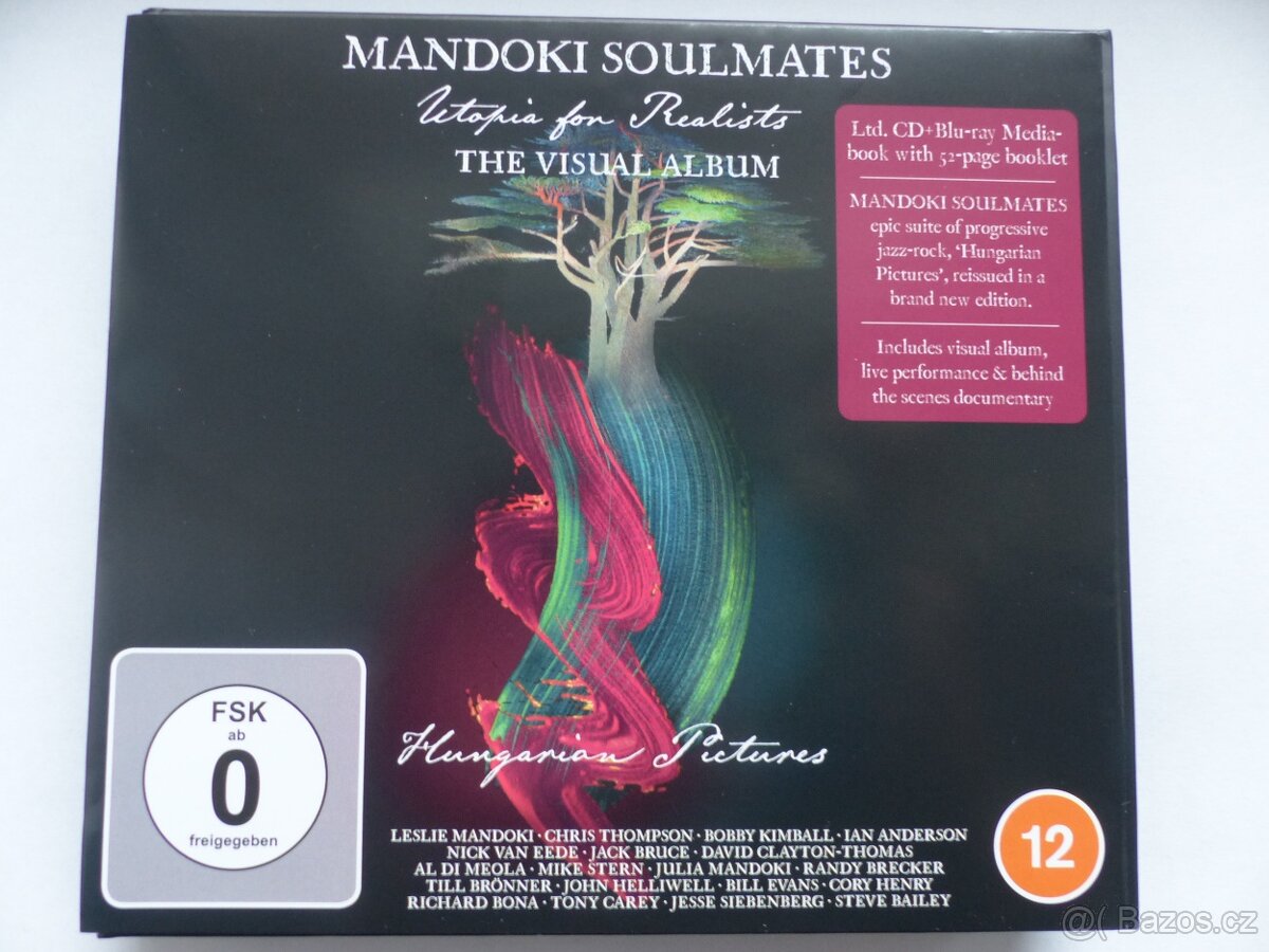Mandoki Soulmates : Utopia for Realists - CD + Bluray