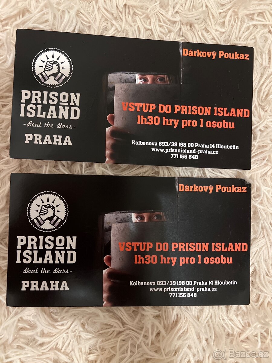 2 poukazy pevnost Boyard