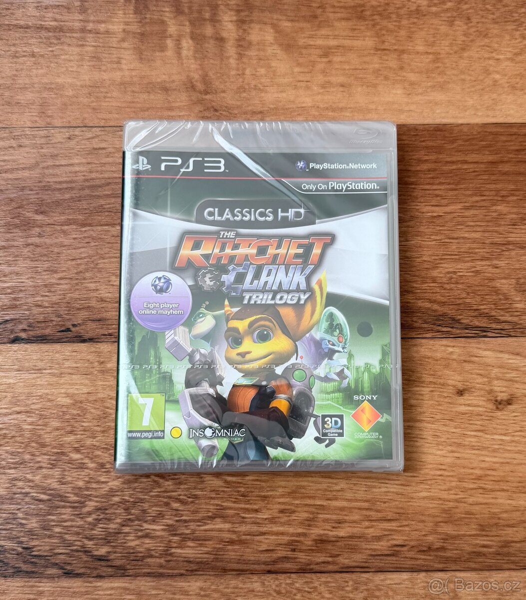 Hra Sony PS3: Ratchet & Clank: Trilogy (NOVÁ)