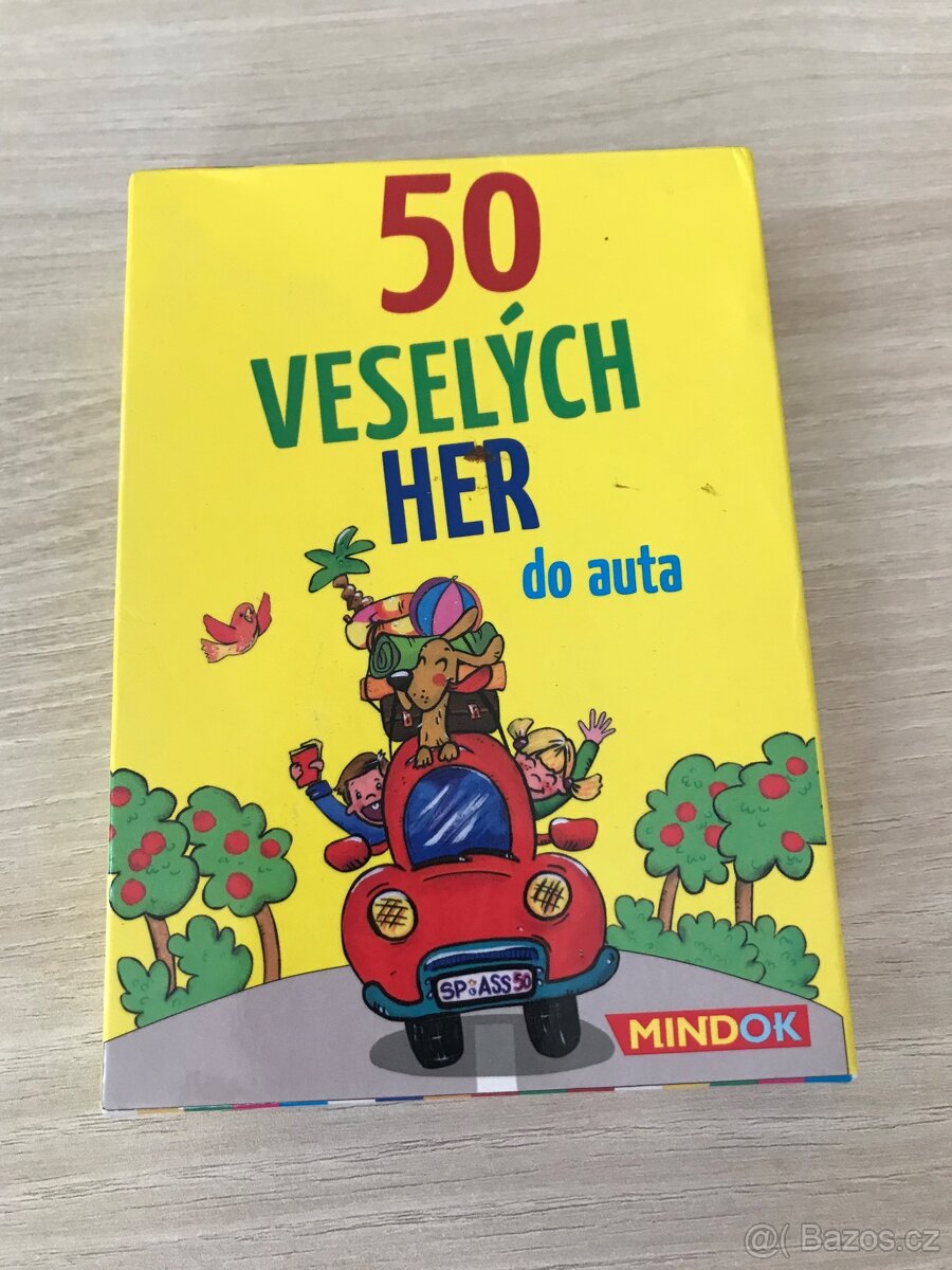 50 veselych her do auta od Mindoku