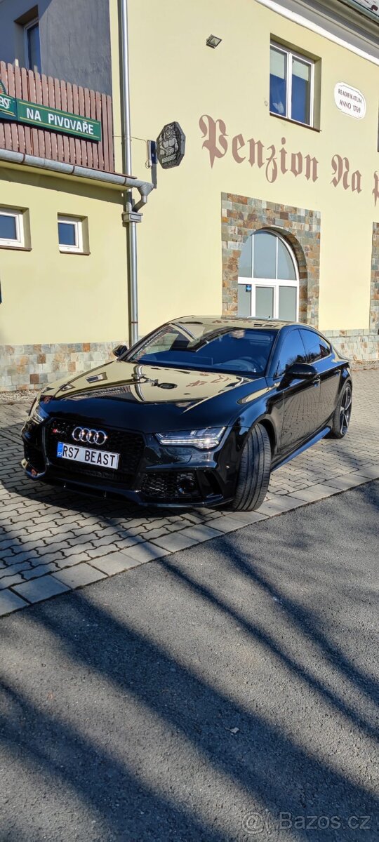 Audi RS7, rok 2015, 96000Km, 670HP, odpočet DPH