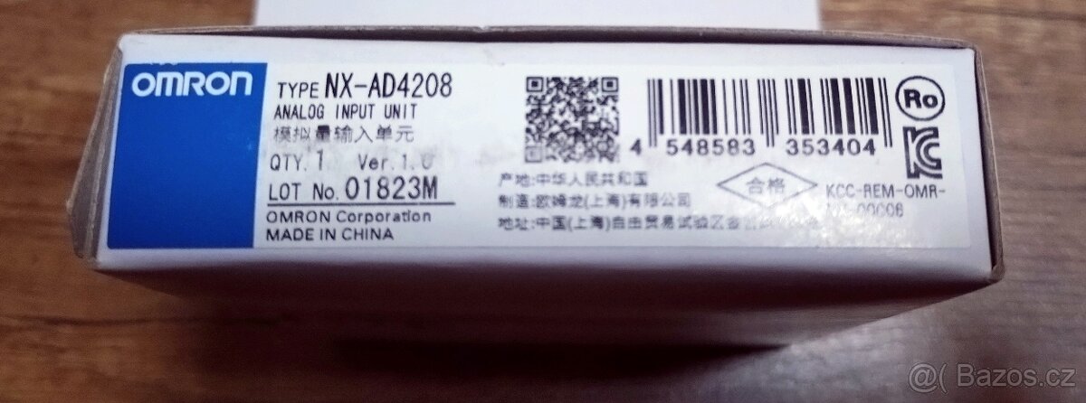 OMRON NX-AD4208, analógová karta, 4 to 20 mA, nová