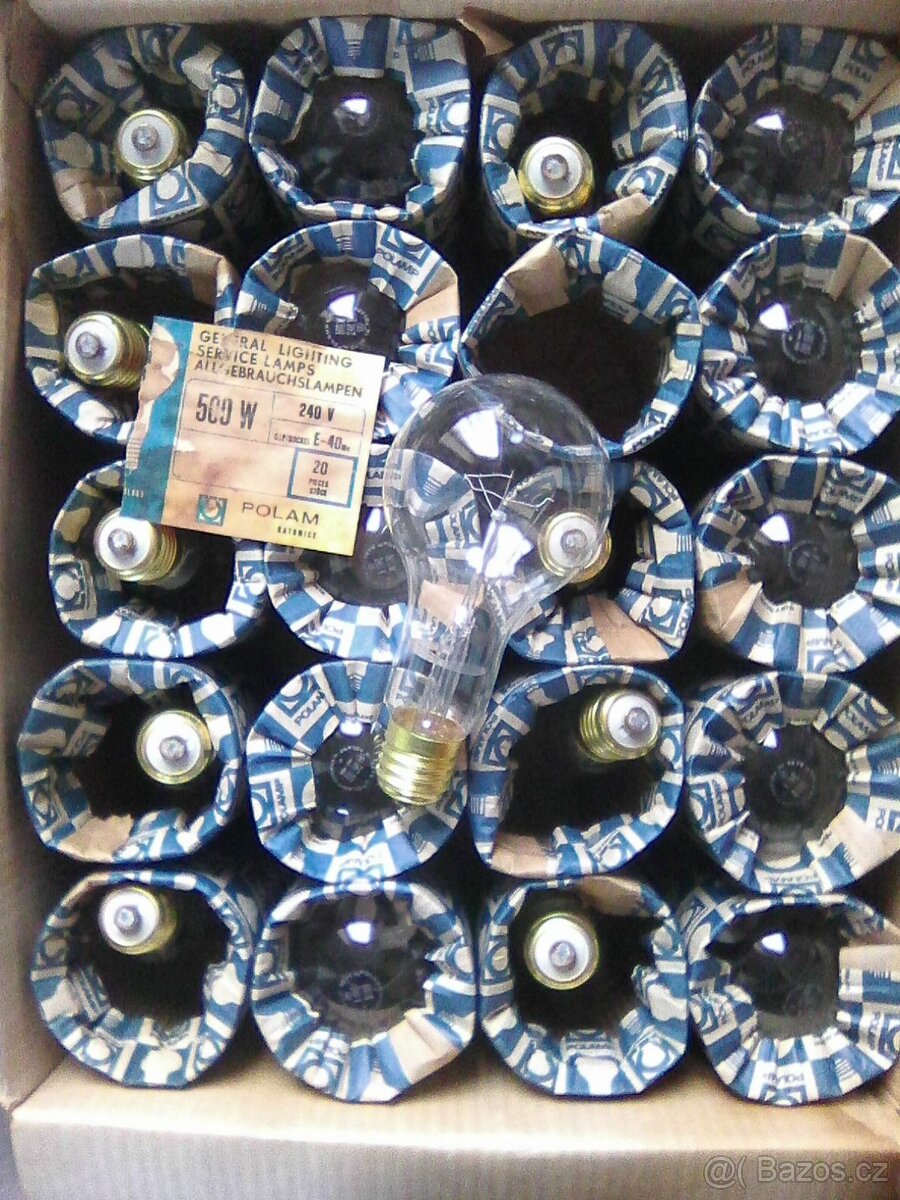 Žárovky 500 W