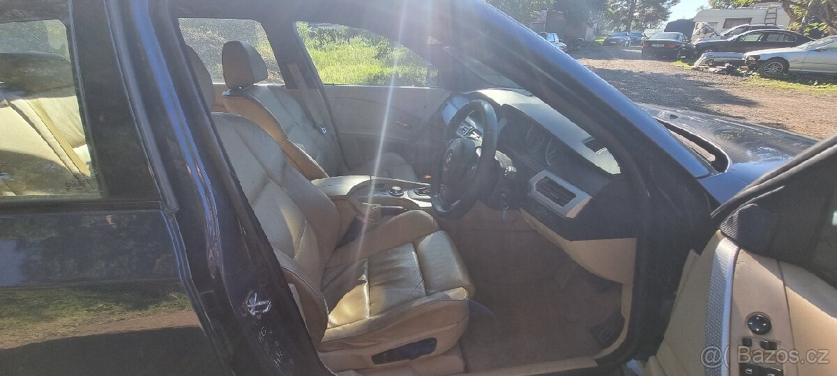Bmw e61 kožený interier