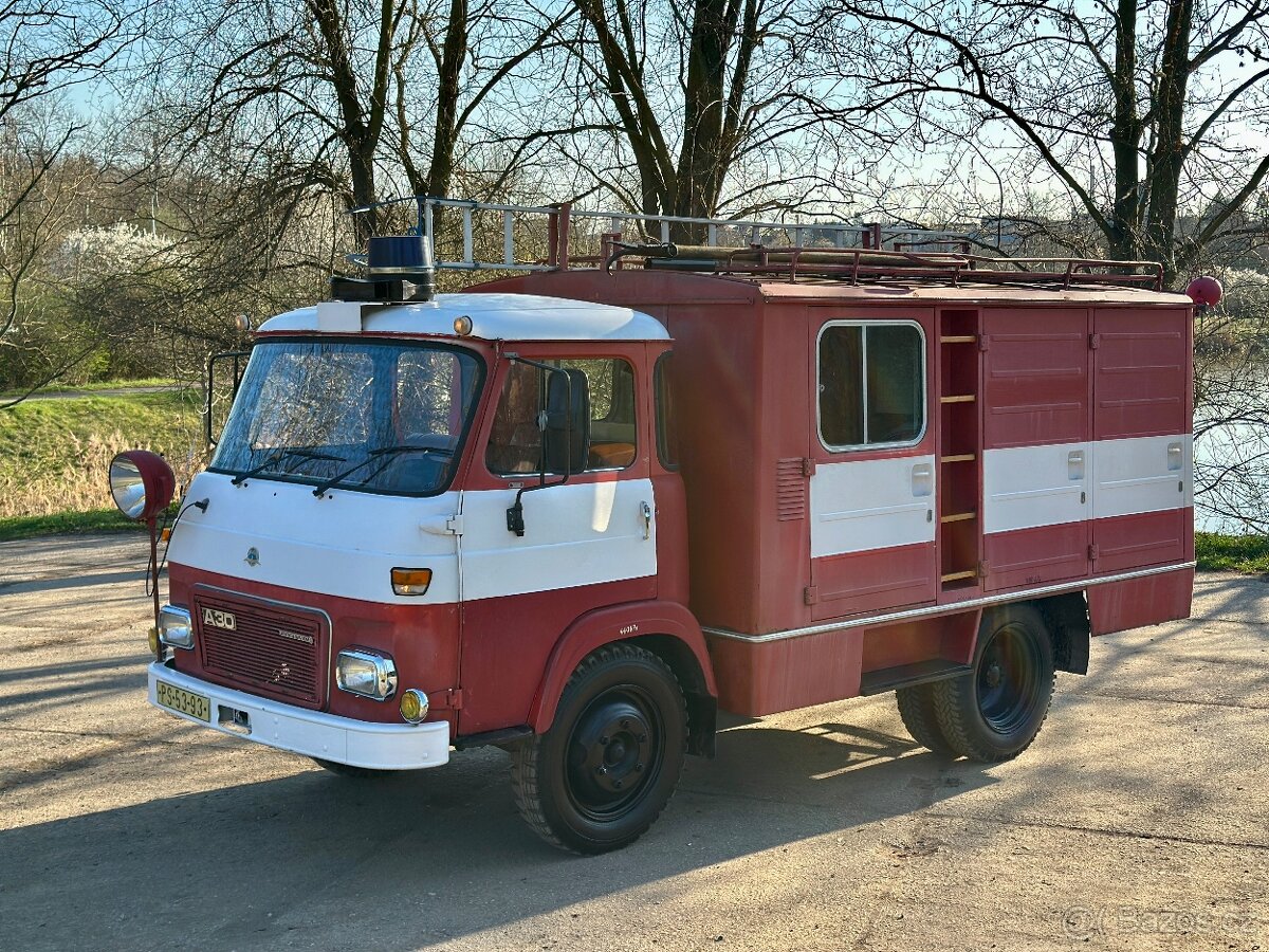 Avia (Saviem) DVS 12 A30 Hasič,1973,po STK, původní stav