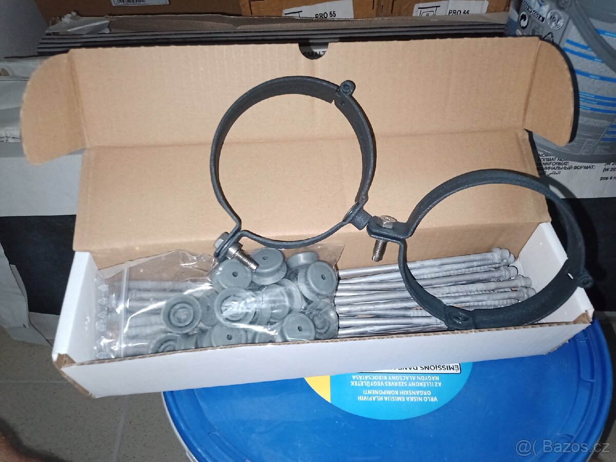 Objímka svodu PREFA 125mm antracit