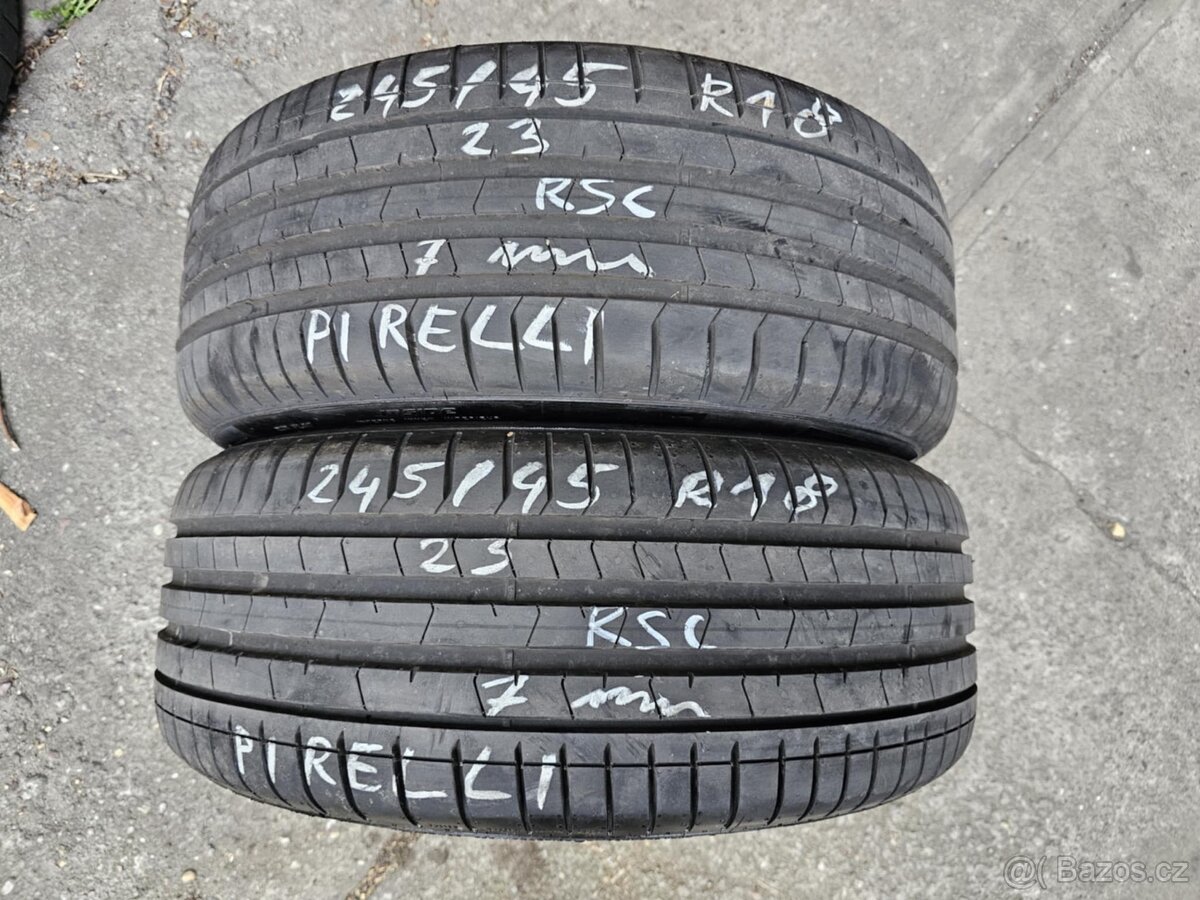 Letní pneu 2x245/45 R18 Pirelli Runflat