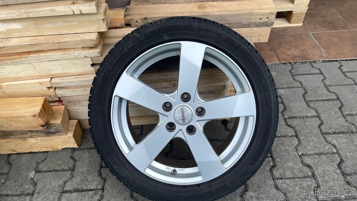 ALU KOLA DEZENT "17" včetně pneu