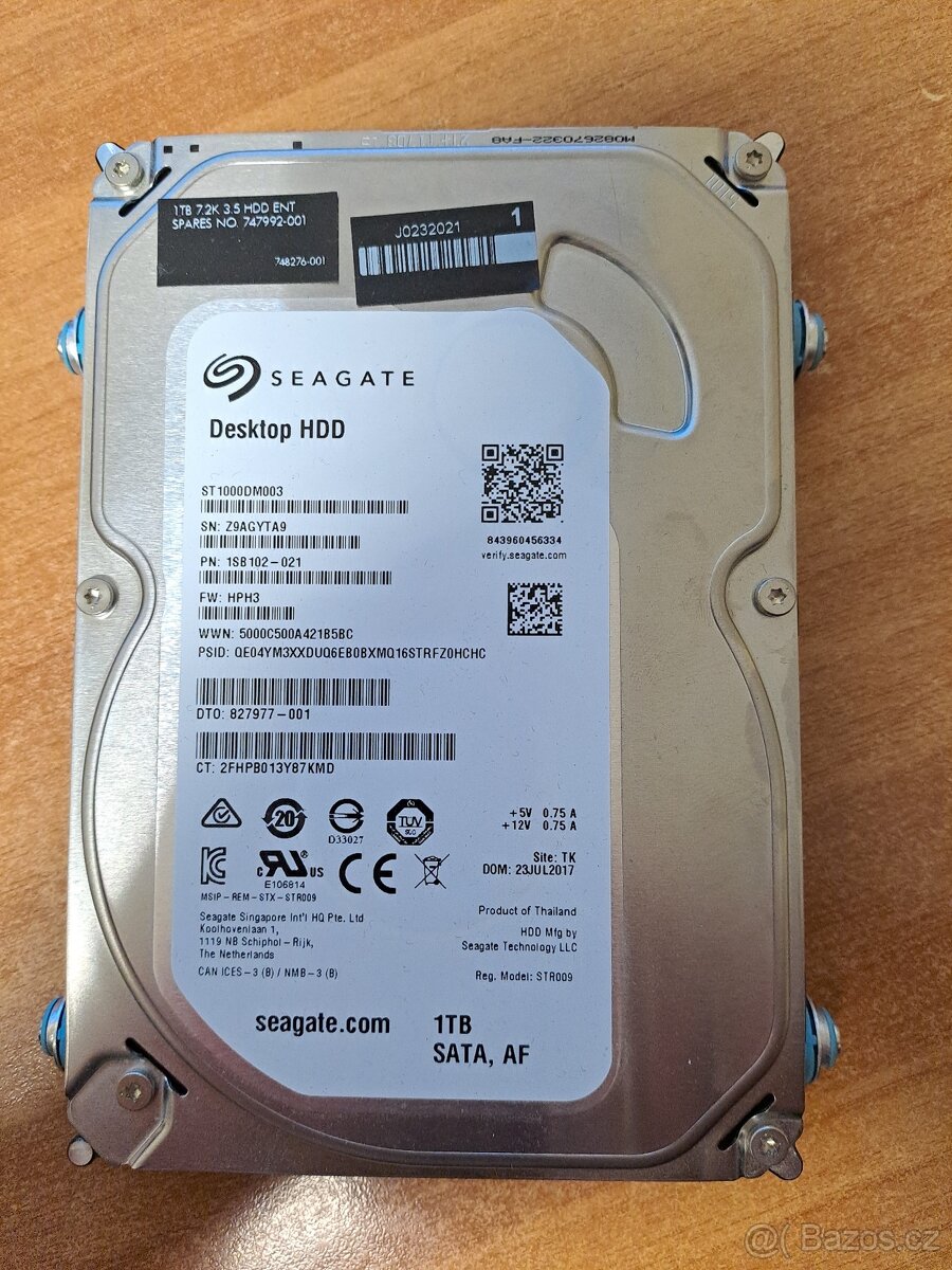 Seagate 1TB - SATA - 3.5