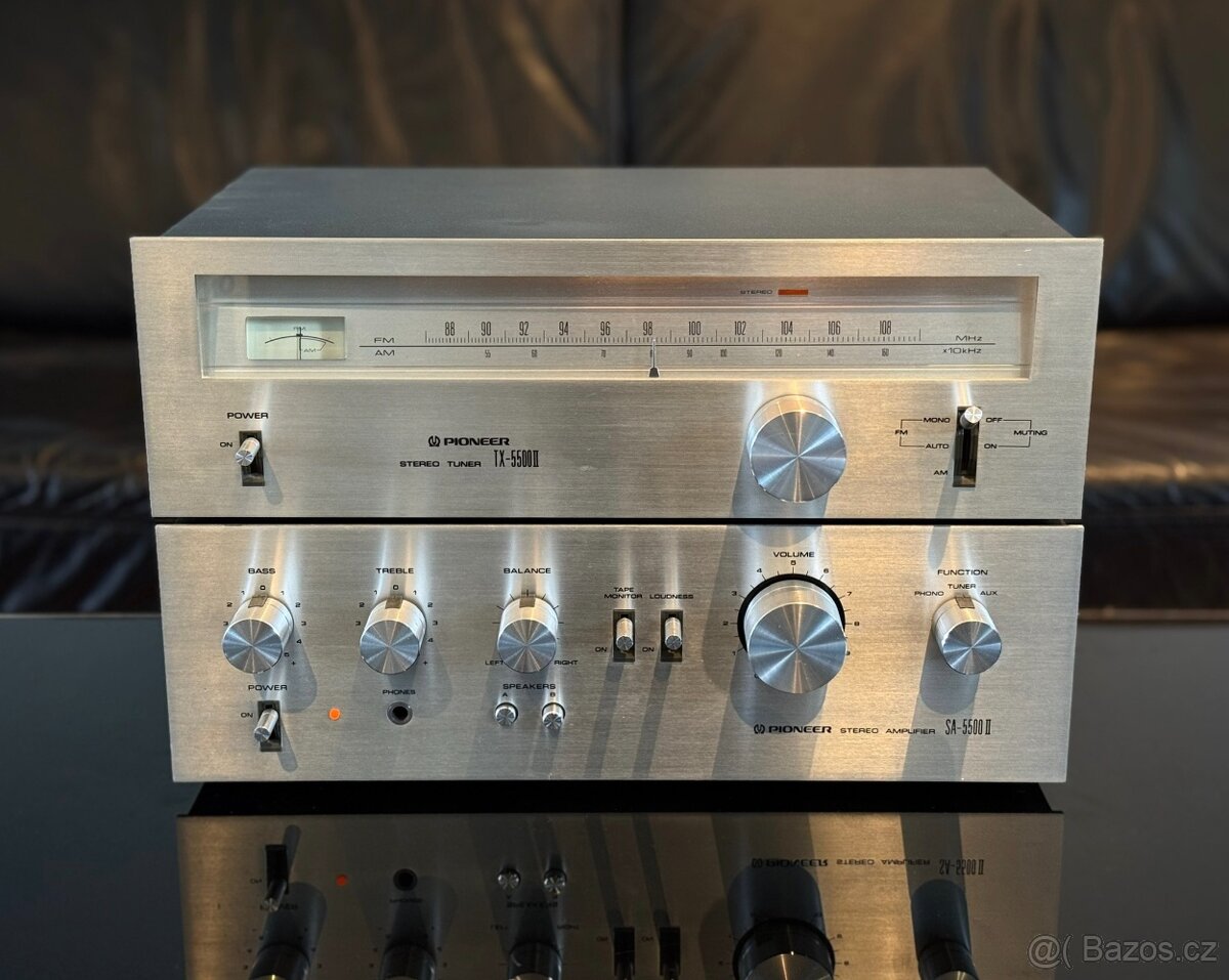 Pioneer SA-5500 II - Zesilovač, TX-5500 II - Tuner