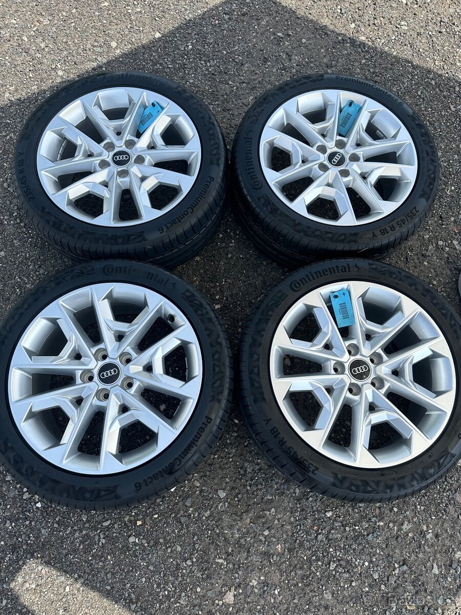 235/45 R18 NOVÝ LETNÍ KOMPLET 5x112 Q2 / Superb 3 / Passat