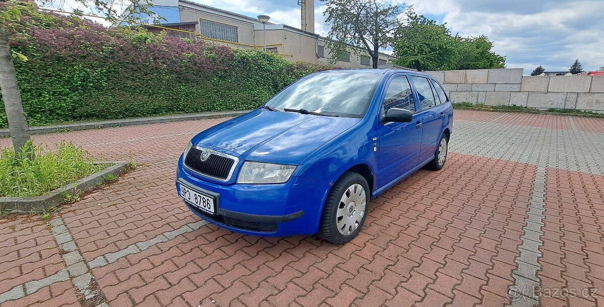 Škoda Fabia kombi 1.9 SDi, r.2002, Nová STK