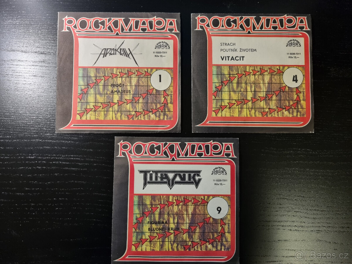 SP Rockmapa - Arakain, Vitacit, Titanic