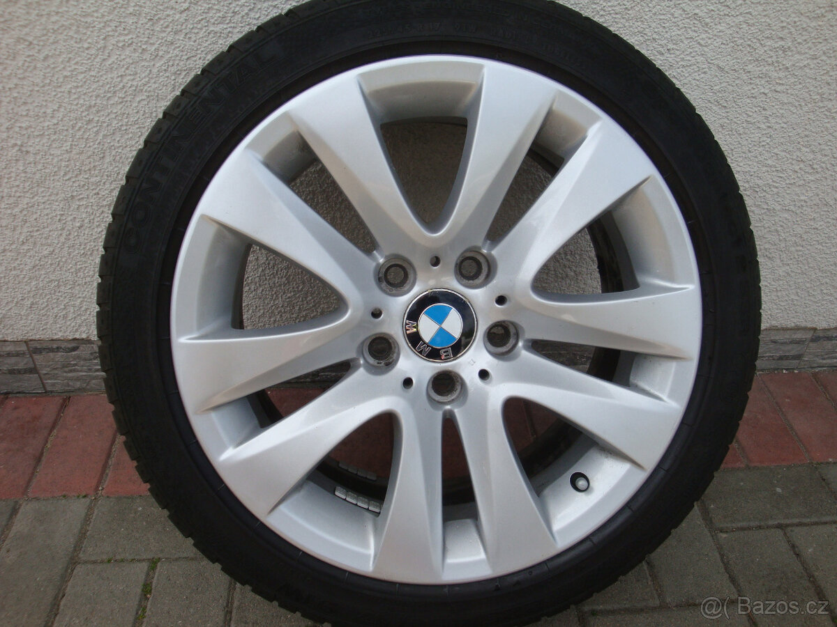 Alu kola letní pneu BMW E90 E91 E92 CONTINENTAL RSC 7,5mm