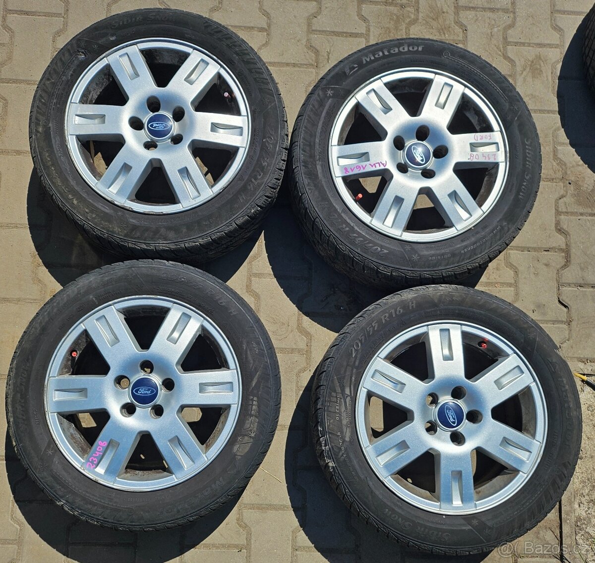 Prodám ALU kola Ford č. 1618