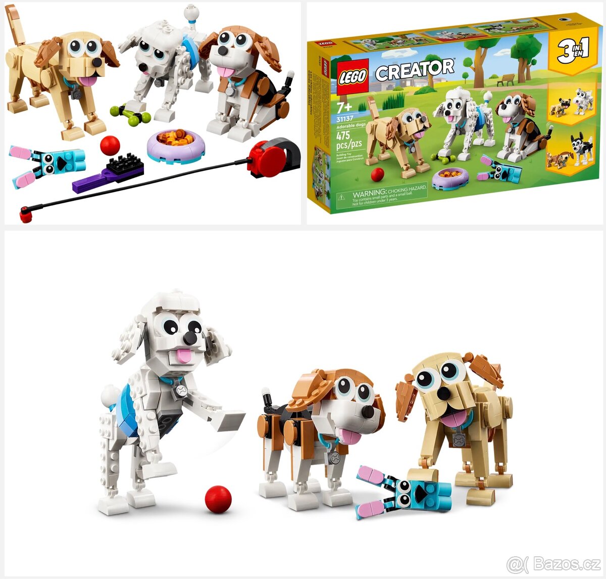 LEGO Creator 3v1 a Minecraft sety