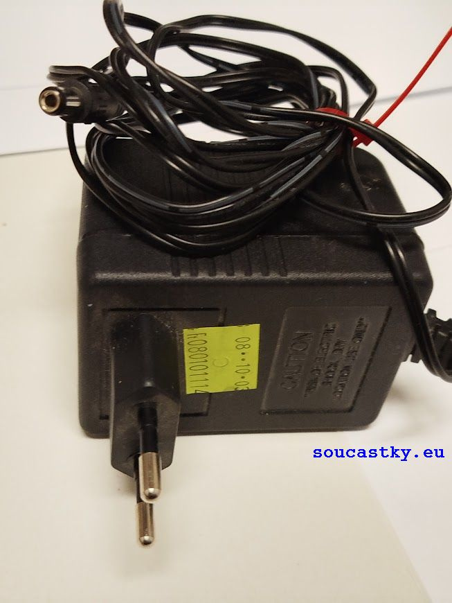 Zdroj 15V 800mA DC 2,1/5,5mm