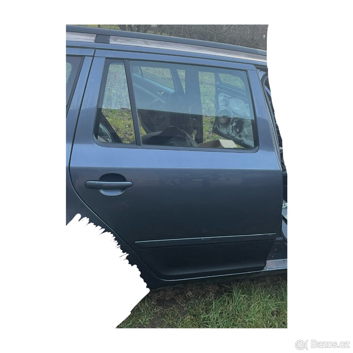 NASTROJENÉ pravé zadní dveře Octavia 2 Facelift
