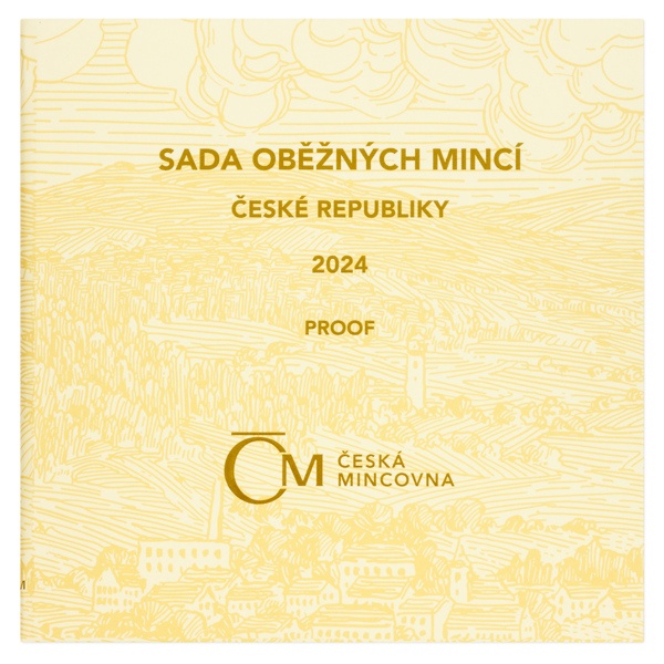 Sada oběžných mincí 2024 proof -VZÁCNÁ SADA
