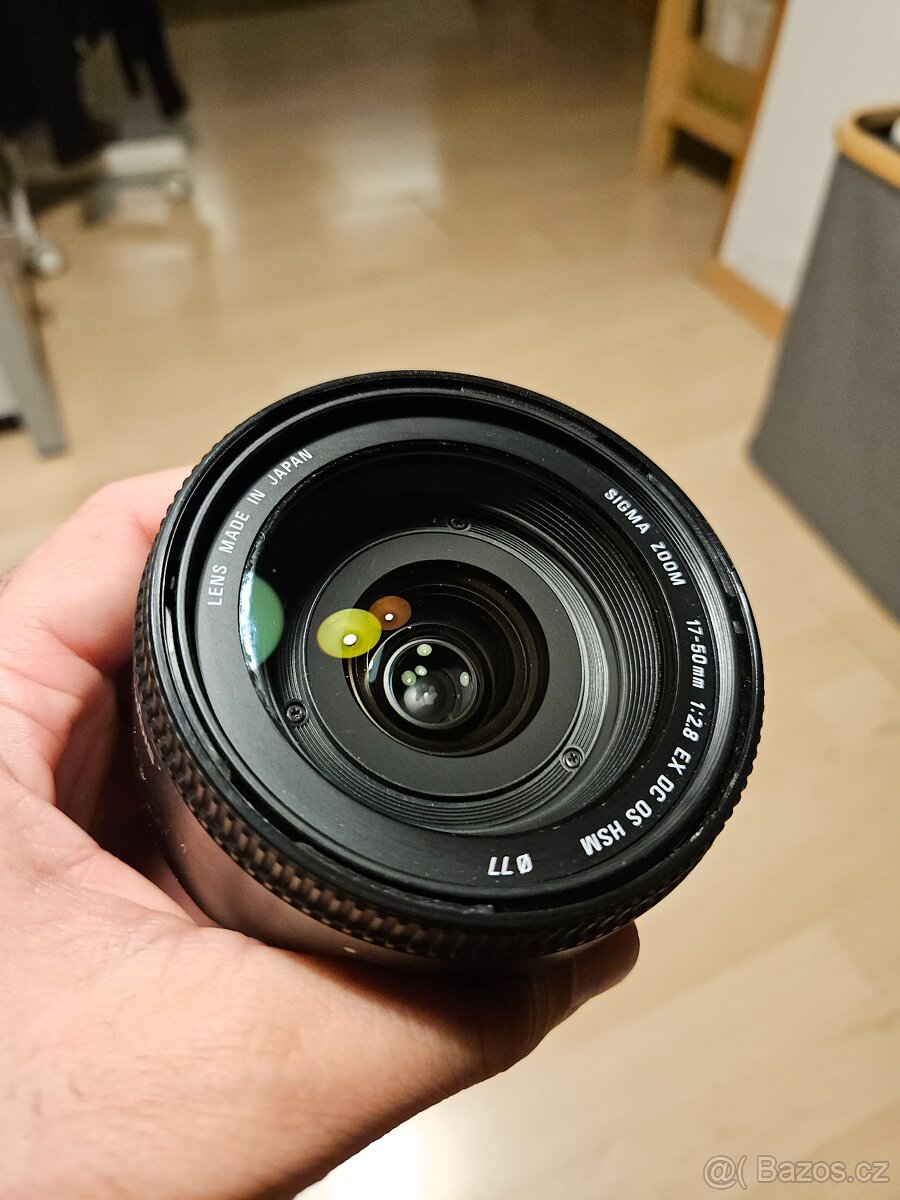 Objektiv Sigma 17-50 f/2,8 EX DC OS HSM pro Nikon F