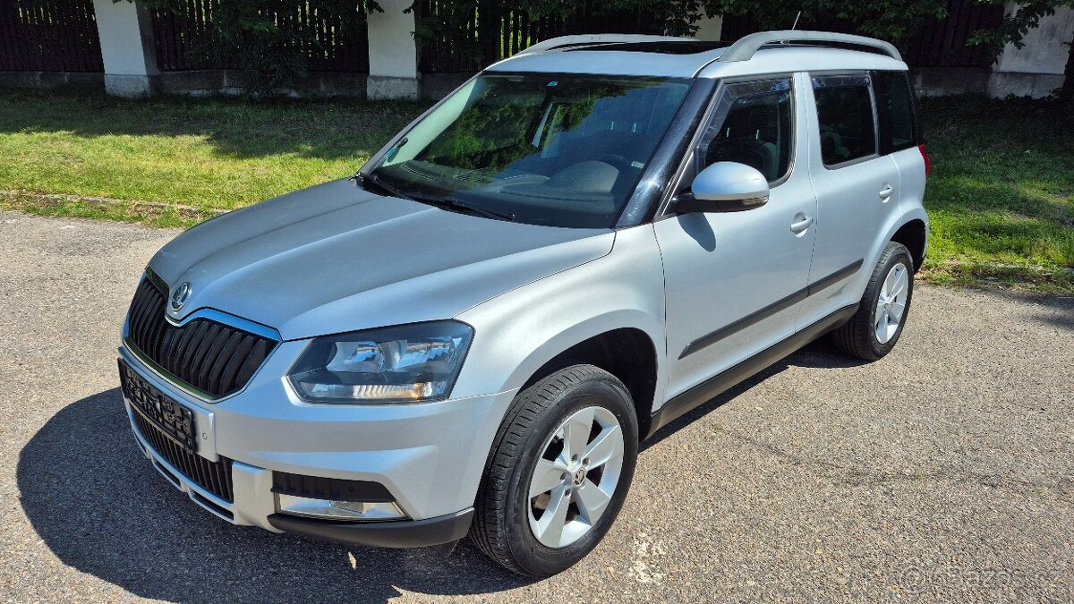 Škoda Yeti 2.0 TDi 81kW Outdoor 180tkm Panorama,Navi