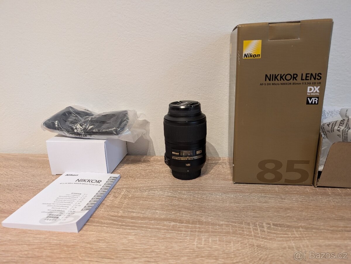 Nikon AF‑S DX Micro‑Nikkor 85 mm f/3.5G ED VR