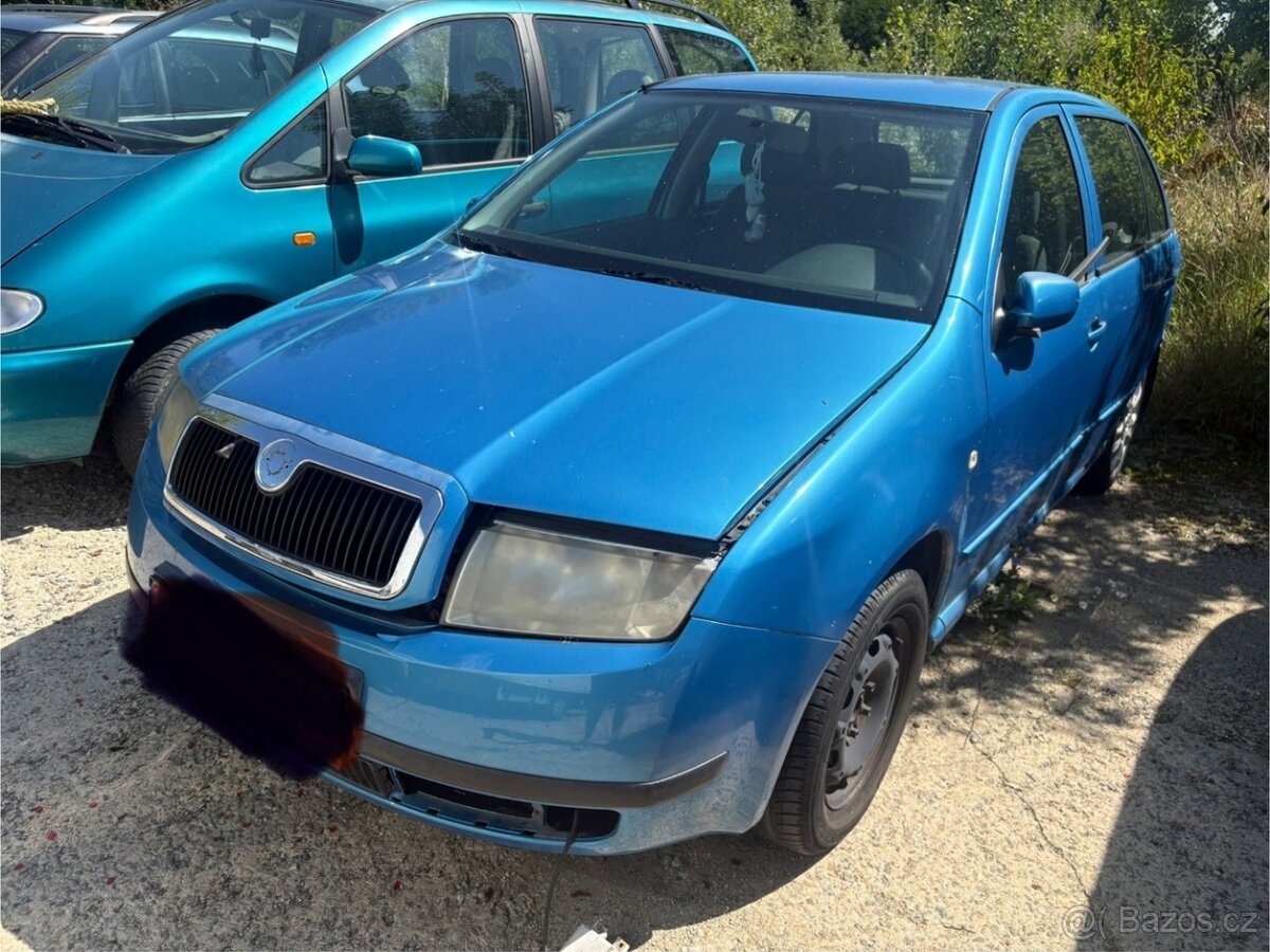 Náhradní díly Škoda Fabia 1 , 1.4 Mpi