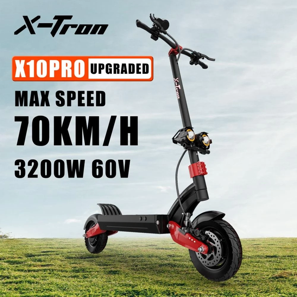 Skládací terénní elektrická koloběžka X-Tron X10 Pro 10 palc