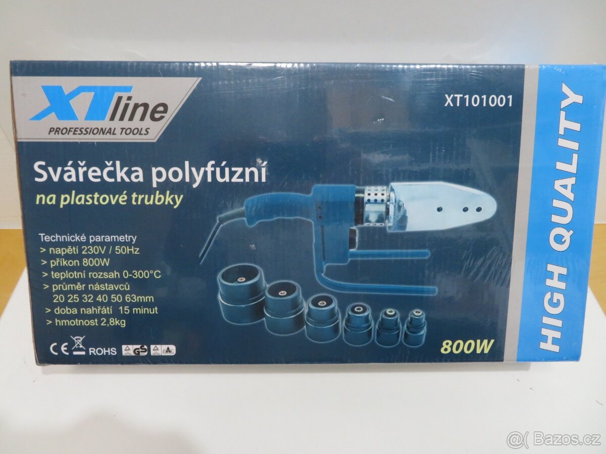 Nová polyfúzní svářečka XTLINE XT101001