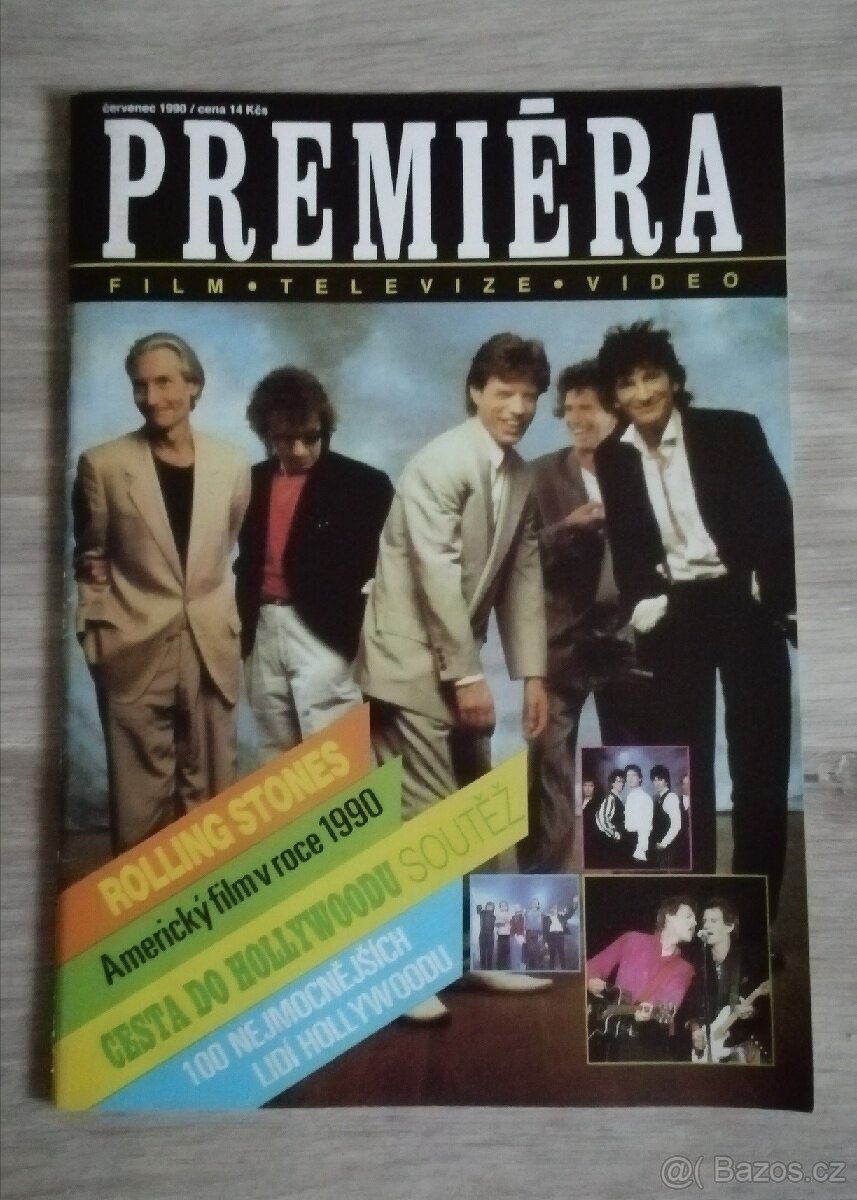 Filmový časopis Premiéra (červenec 1990)
