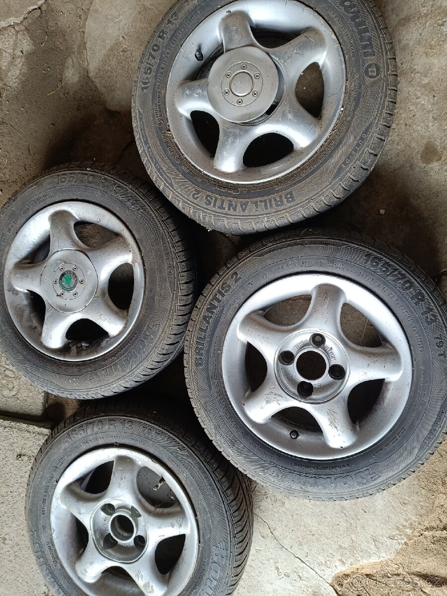 Alu kola Barum Brillantis 165/70 R13