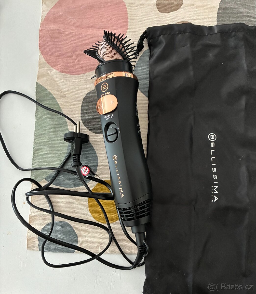 Bellissima Miracle Wave- rotační kulmofén