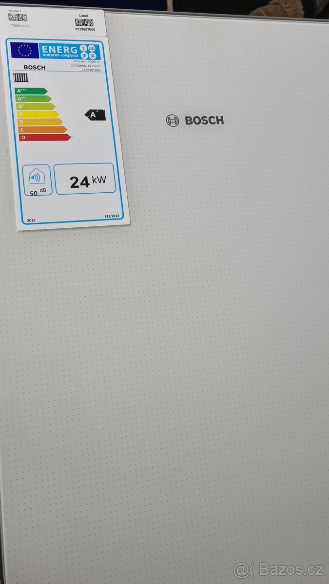 Plynový kotel kondenzační Bosch