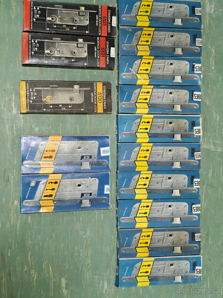 Stavební zámky HOBES / BEA – nové, původní ČSSR