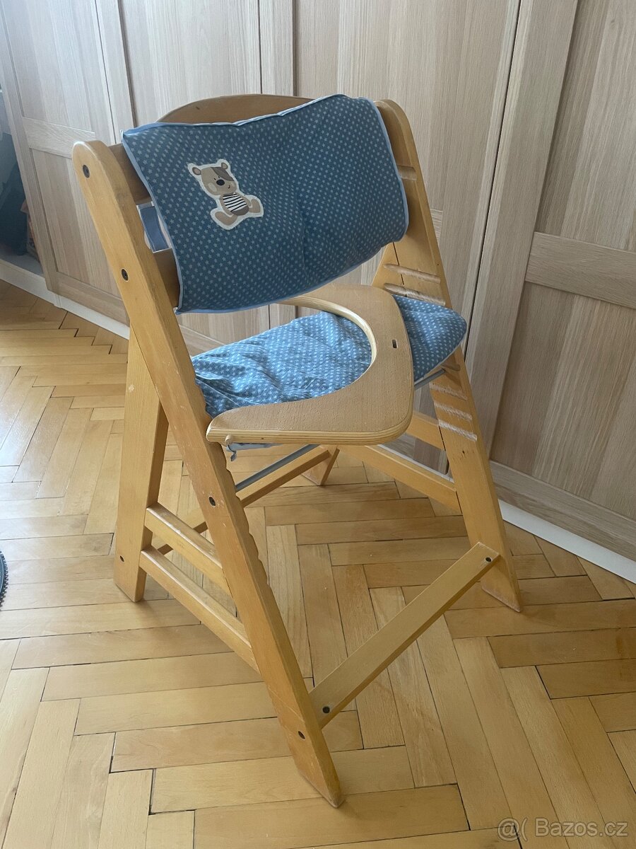 Dětská rostoucí židle včetně potahu