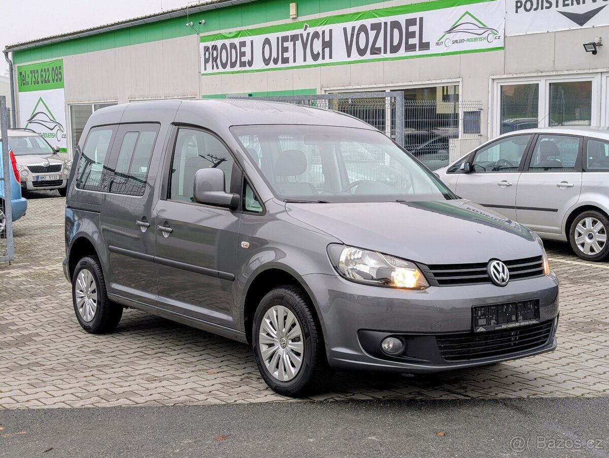 VW CADDY 1.6TDi 75kW 2012 TAŽNÉ ZAŘÍZENÍ, SERVISNÍ HISTORIE