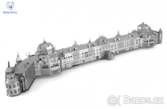 3D metal puzzle - stavebnice