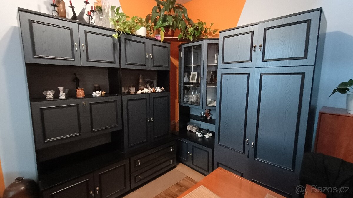 Obývací stěna + šatní skříň